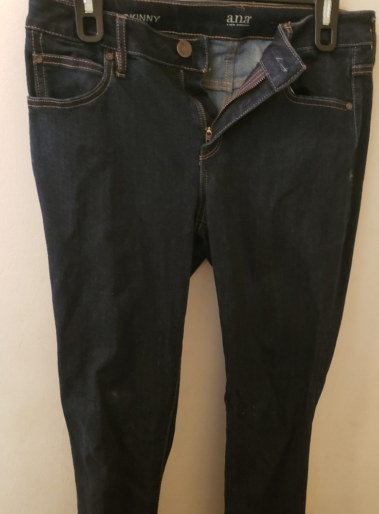 Navy Blue Skinny Jeans
